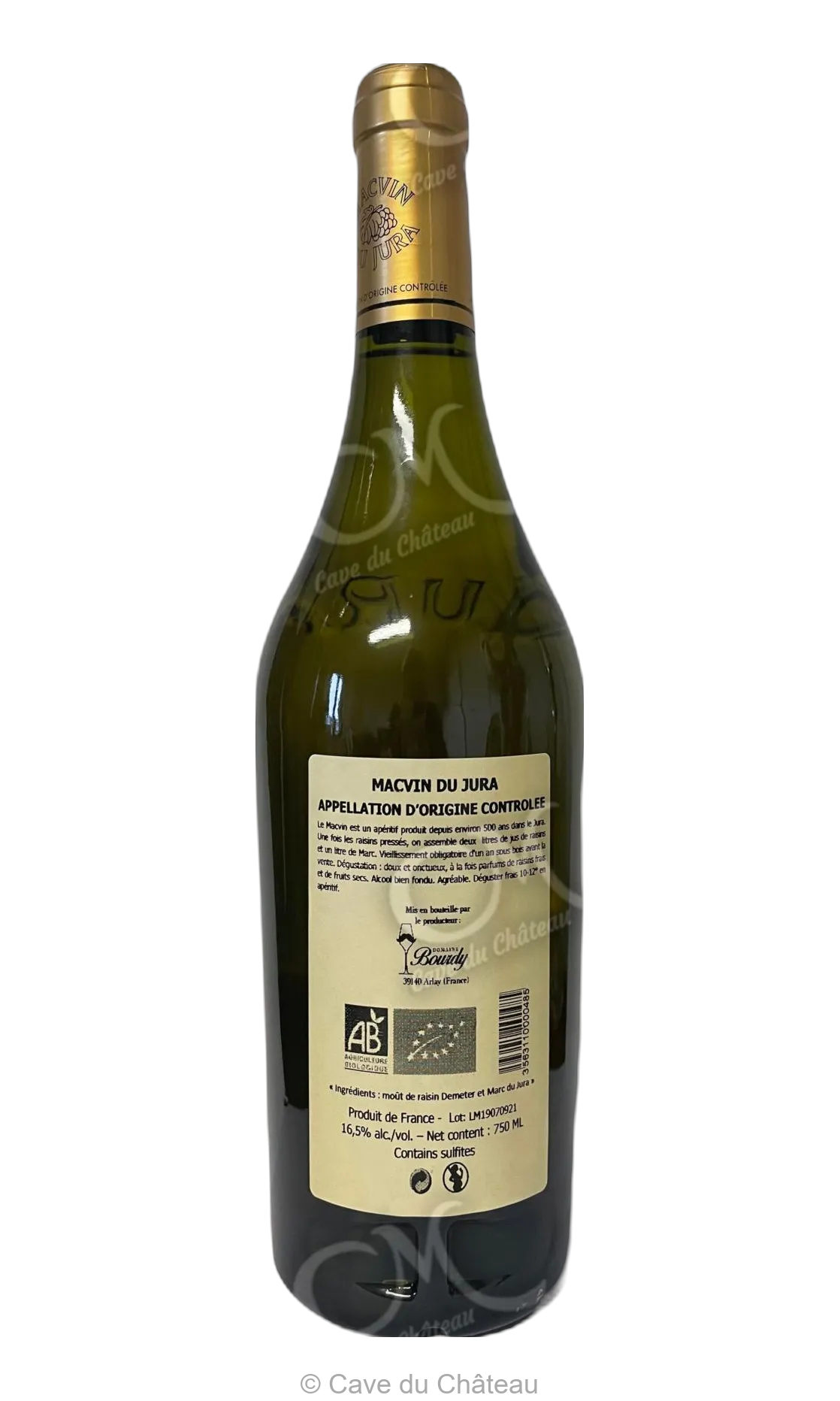 Coffret cadeau vin Jura - 3 bouteilles de vin rouge bio du Jura